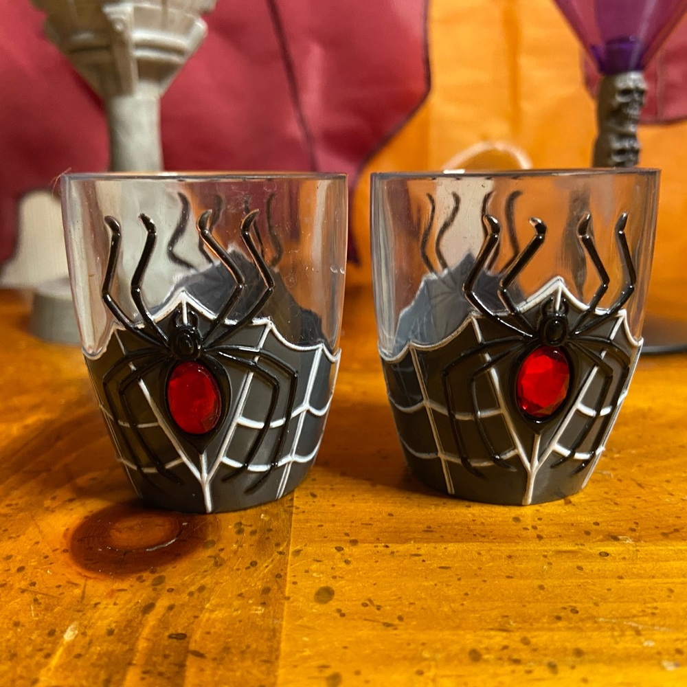 Halloween Party Spider Shot Glasses